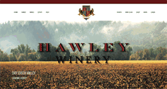 Desktop Screenshot of hawleywine.com