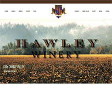 Tablet Screenshot of hawleywine.com